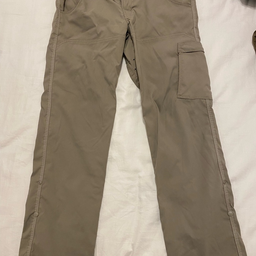 Prana adjustable waist pants
